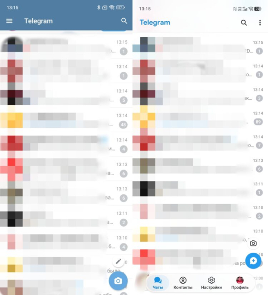 Дуров полностью переделал Telegram на Android. Обзор редизайна в обновлении 12.4