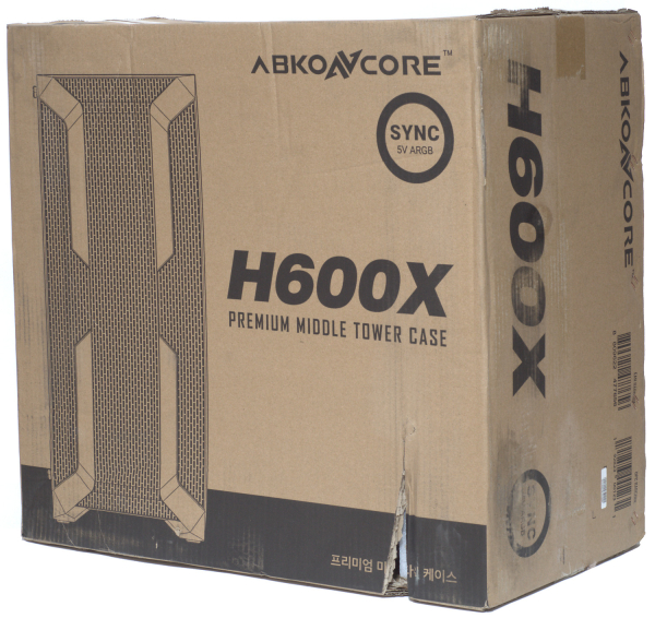 Обзор и тест корпуса Abkoncore H600X SYNC