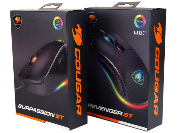 Сравнительный обзор и тест игровых мышей Cougar Surpassion ST и Revenger ST Сравнительный обзор и тест игровых мышей Cougar Surpassion ST и Revenger ST