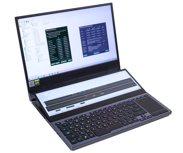 Обзор игрового ноутбука ASUS ROG Zephyrus Duo GX550L