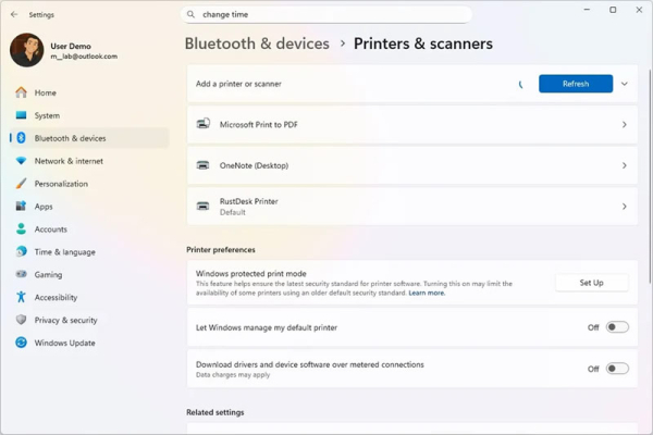 Windows 11 перестанет поддерживать устаревшие драйвера принтеров V3 и V4 после следующего обновления 
