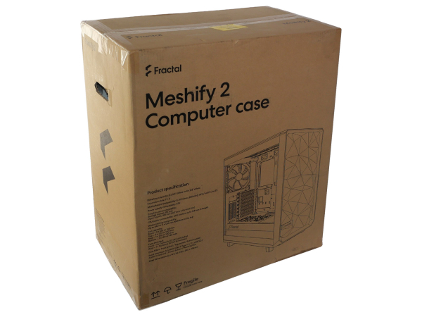 Обзор и тест корпуса Fractal Design Meshify 2 Dark Tempered Glass