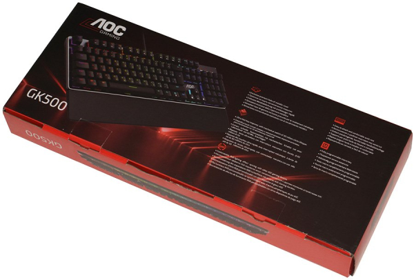 Обзор игровой клавиатуры AOC GK500