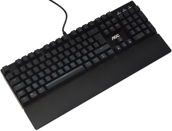 Обзор игровой клавиатуры AOC GK500