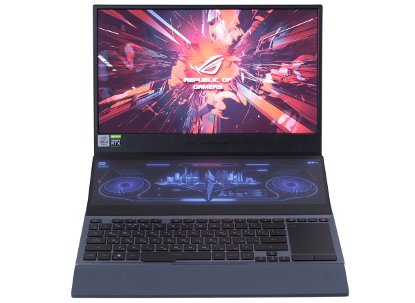 Обзор игрового ноутбука ASUS ROG Zephyrus Duo GX550L