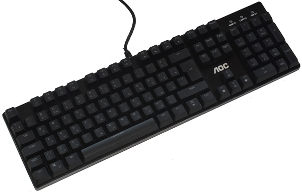 Обзор игровой клавиатуры AOC GK500