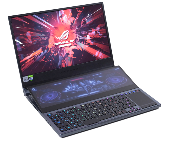 Обзор игрового ноутбука ASUS ROG Zephyrus Duo GX550L