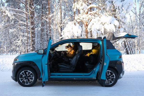 Отечественный электромобиль &laquo;Атом&raquo; прошёл экстремальные испытания в Сургуте: две недели, 1500 км, до -42&deg;C