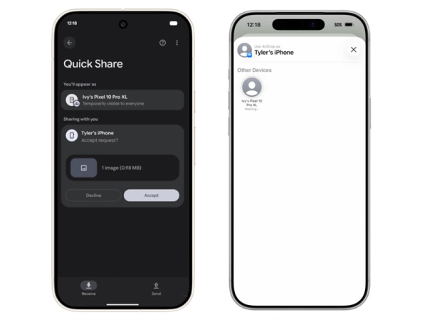 Google скоро научит Android-смартфоны отправлять файлы прямо на iPhone через AirDrop Google скоро научит Android-смартфоны отправлять файлы прямо на iPhone через AirDrop