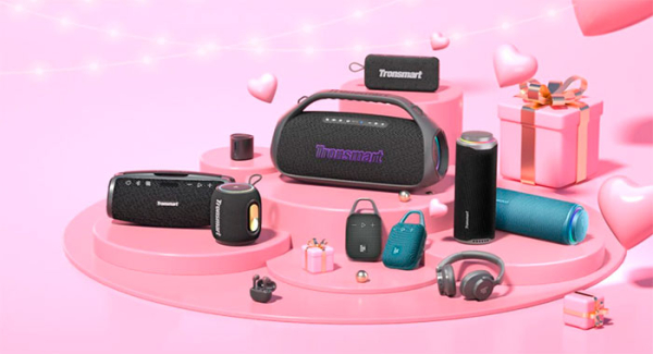 Компания Tronsmart предлагает ко Дню всех влюблённых четыре модели колонок разных категорий Компания Tronsmart предлагает ко Дню всех влюблённых четыре модели колонок разных категорий