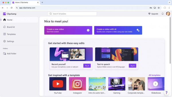 Обзор видеоредактора Clipchamp: автомонтаж под видом ИИ