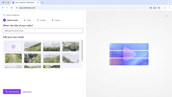 Обзор видеоредактора Clipchamp: автомонтаж под видом ИИ