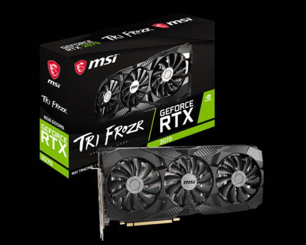 Обзор &mdash; Видеокарта MSI GeForce RTX 2070 TRI FROZR