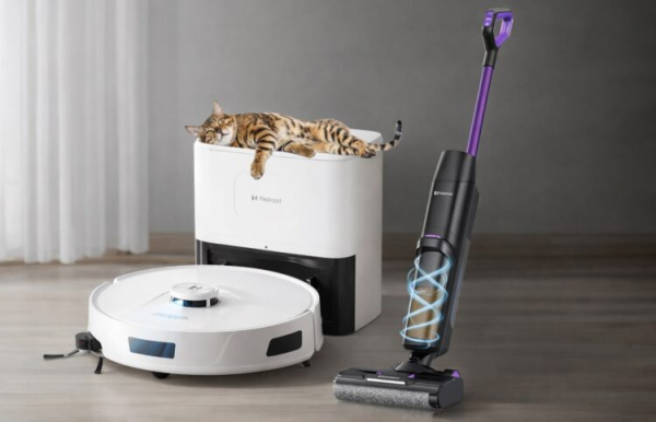 Робот убирает сам, а этот моет полы: два пылесоса Redroad для идеальной чистоты