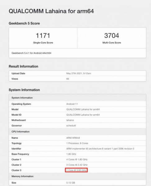 Geekbench подтвердил выход флагманского чипа Snapdragon 888+ Geekbench подтвердил выход флагманского чипа Snapdragon 888+