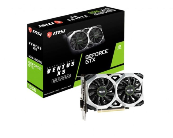 Обзор &mdash; Видеокарта MSI GeForce GTX 1650 VENTUS XS (OC, D6, D6 OC)