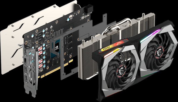 Обзор &mdash; Видеокарта MSI GeForce GTX 1660 GAMING (X