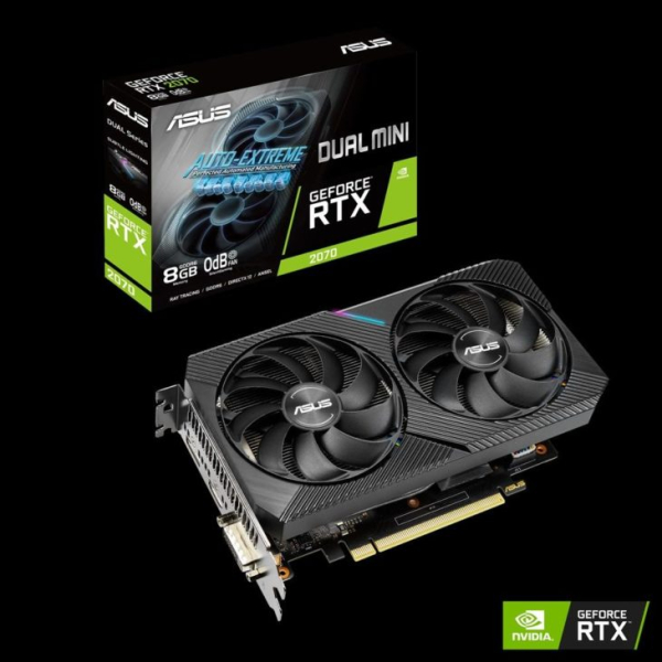 Обзор &mdash; Видеокарта Asus Dual GeForce RTX 2070 MINI [DUAL-RTX2070-8G-MINI]