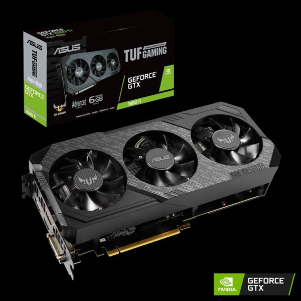 Обзор &mdash; Видеокарта Asus TUF Gaming X3 GeForce GTX 1660 Ti (OC, Advanced Edition) [TUF3-GTX1660TI-O6G-GAMING, TUF3-GTX1660TI-6G-GAMING, TUF3-GTX1660TI-A6G-GAMING]