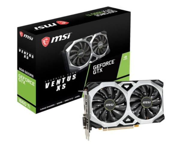 Обзор &mdash; Видеокарта MSI GeForce GTX 1660 TI VENTUS XS (OC, V1, OCV1)