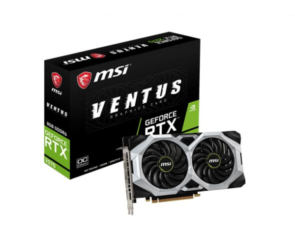 Обзор &mdash; Видеокарта MSI GeForce RTX 2070 VENTUS 8G (OC, GP)