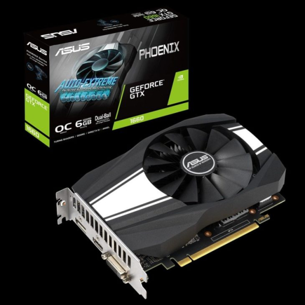 Обзор &mdash; Видеокарта Asus Phoenix GeForce GTX 1660 OC Edition [PH-GTX1660-6G, PH-GTX1660-O6G]