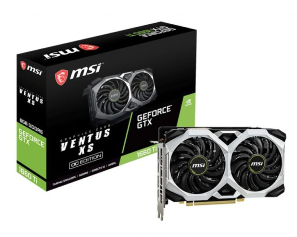 Обзор &mdash; Видеокарта MSI GeForce GTX 1660 TI VENTUS XS (OC, V1, OCV1)