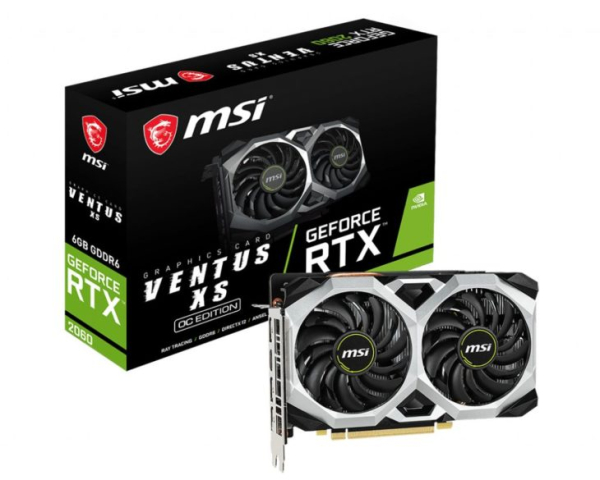 Обзор &mdash; Видеокарта MSI GeForce RTX 2060 VENTUS (XS, XS OC, OC)