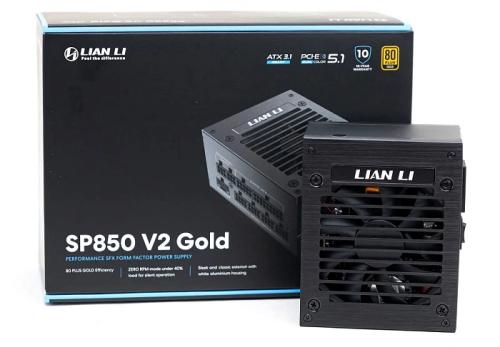 Обзор и тестирование блока питания Lian Li SFX SP850 V2
