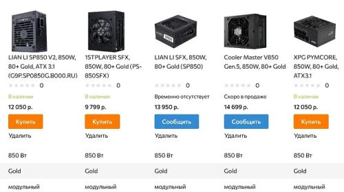 Обзор и тестирование блока питания Lian Li SFX SP850 V2