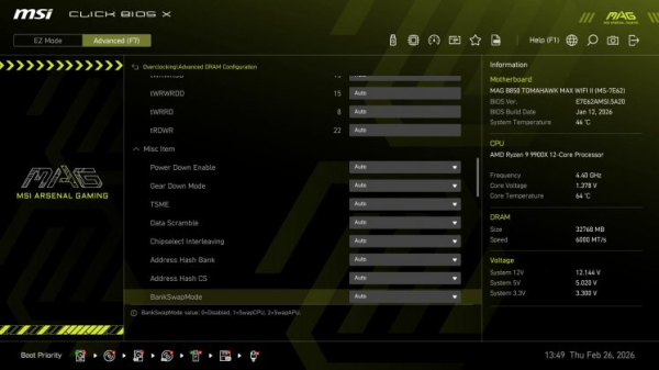 Обзор MSI MAG B850 Tomahawk Max Wifi II: лезвие &laquo;Томагавка&raquo; стало острее