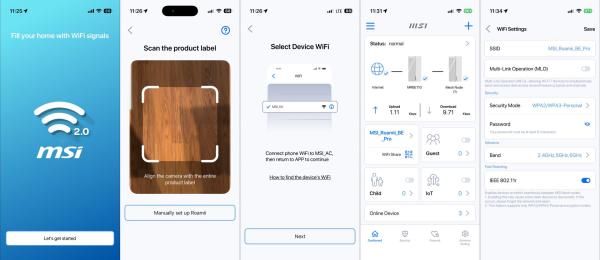 Обзор MSI Roamii BE Pro Wi-Fi 7 mesh: высокая производительность в России