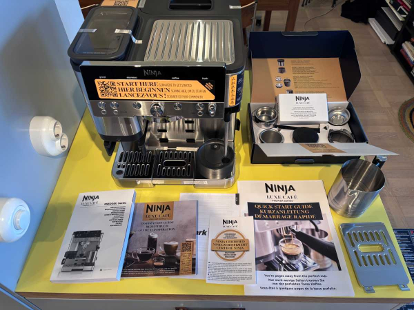 Отзыв о Ninja Luxe Caf&eacute; Premier: божественный кофе, но придется постараться