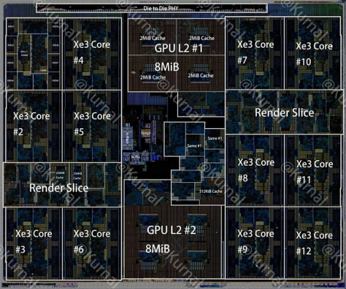 Рассматриваем строение кристаллов мобильных процессоров Intel Panther Lake