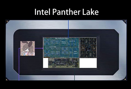 Рассматриваем строение кристаллов мобильных процессоров Intel Panther Lake