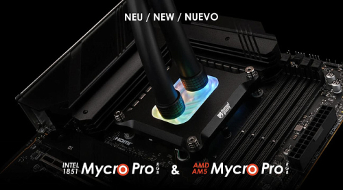 Thermal Grizzly выпустила водоблоки Mycro Pro RGB для AMD AM5 и Intel LGA1851