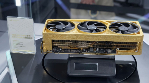 Видеокарта ASUS RTX 5090 из 5 килограммов чистого золота подорожала до $810 тысяч