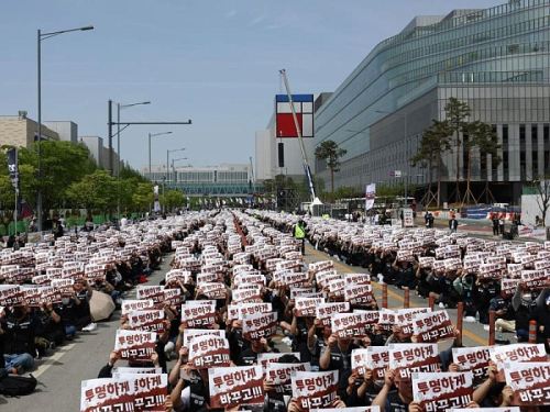 18-дневная забастовка Samsung может снизить выход памяти до 4%