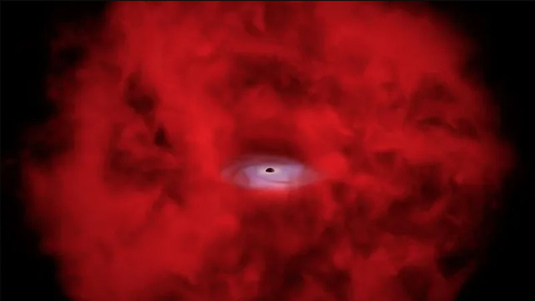 Учёные близки к разгадке тайны &laquo;маленьких красных точек&raquo; в глубинах Вселенной &mdash; &laquo;Уэбб&raquo; засёк у одной из них признаки чёрной дыры 