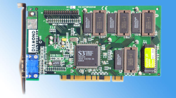 Энтузиаст взломал VBIOS на древней видеокарте S3, чтобы сделать чёрный цвет по-настоящему чёрным 