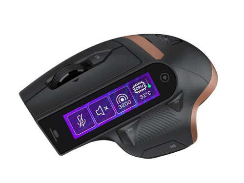 Мышь Turtle Beach MC7 вместо дополнительных кнопок предлагает сенсорный дисплей