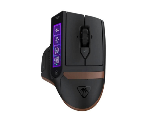 Мышь Turtle Beach MC7 вместо дополнительных кнопок предлагает сенсорный дисплей