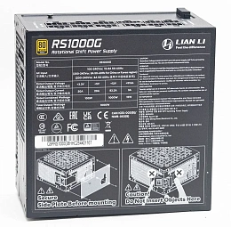 Обзор и тестирование блока питания Lian Li RS Gold 1000W