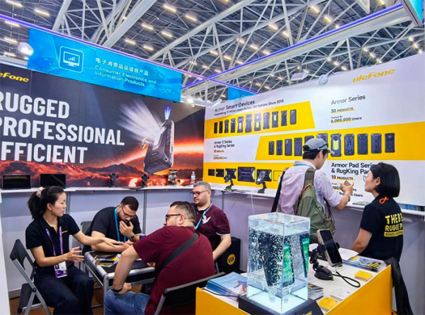 Ulefone и RugOne успешно продемонстрировали защищённые устройства следующего поколения с поддержкой ИИ на 139-й Кантонской ярмарке