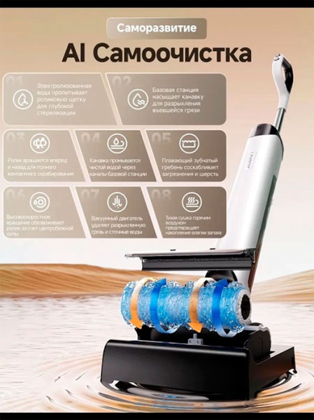 Uwant предлагает помощь в поддержании чистоты своими пылесосами с сухой и влажной уборкой