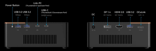 Внешняя видеокарта MOREFINE G2 с GeForce RTX 5060 Ti 16GB получила и Thunderbolt 5, и OCuLink