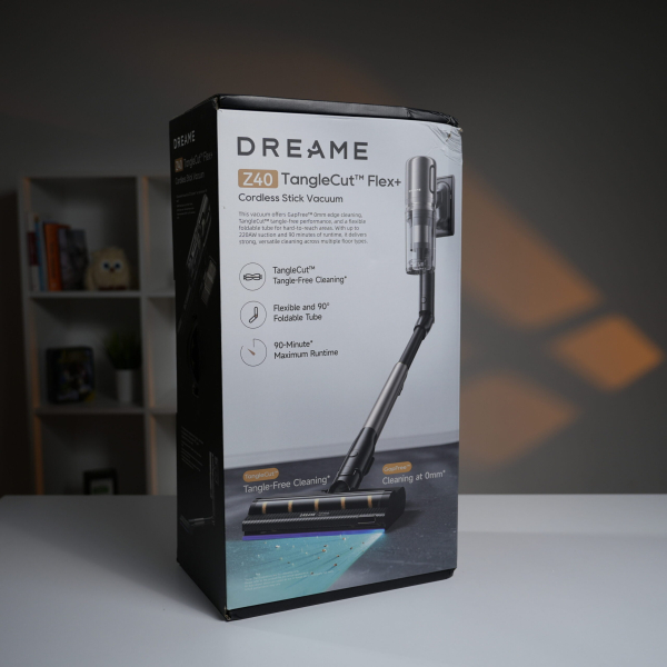 Не наматывает шерсть и волосы, убирает вдоль плинтусов: Dreame Z40 TangleCut Flex+ еще и не такое умеет Не наматывает шерсть и волосы, убирает вдоль плинтусов: Dreame Z40 TangleCut Flex+ еще и не такое умеет