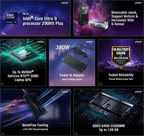 ASUS анонсировала новый мини-ПК ROG NUC 16 с Core Ultra 9 290HX Plus и GeForce RTX 5080M ASUS анонсировала новый мини-ПК ROG NUC 16 с Core Ultra 9 290HX Plus и GeForce RTX 5080M