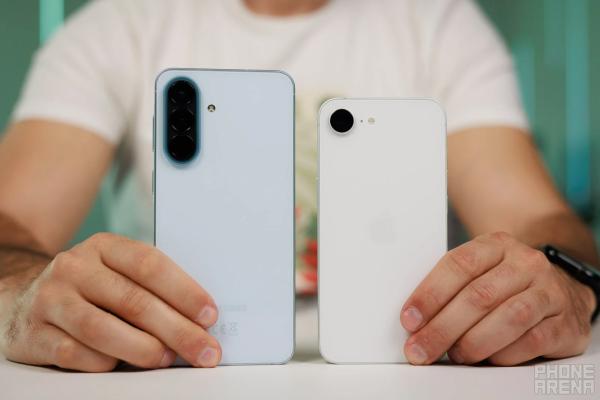 Galaxy A57 против iPhone 17e: Samsung преуспела в дизайне, но Apple лидирует в важной области