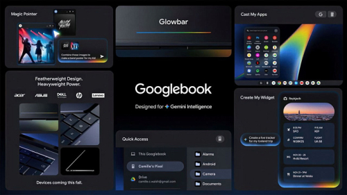 Google анонсировала ноутбуки Googlebook: Android и глубокая интеграция Gemini Intelligence